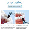 Gecomo toothbrush-elastic for cleaning dental plaque